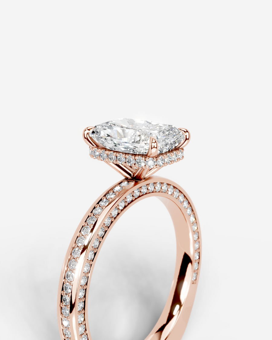Pamela (Elongated Cushion) 14k Rose Gold 003