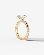 Pamela (Elongated Cushion) 14k Yellow Gold 002