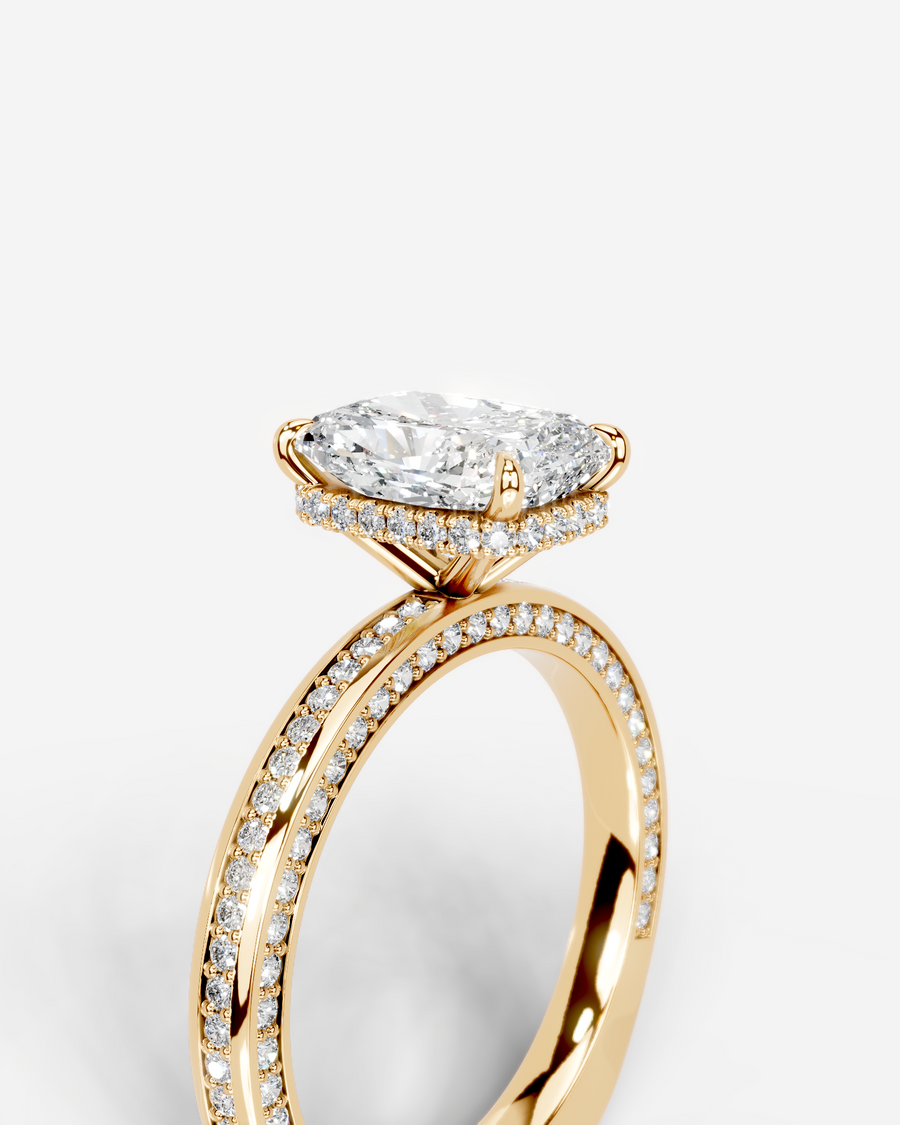 Pamela (Elongated Cushion) 18k Yellow Gold 003