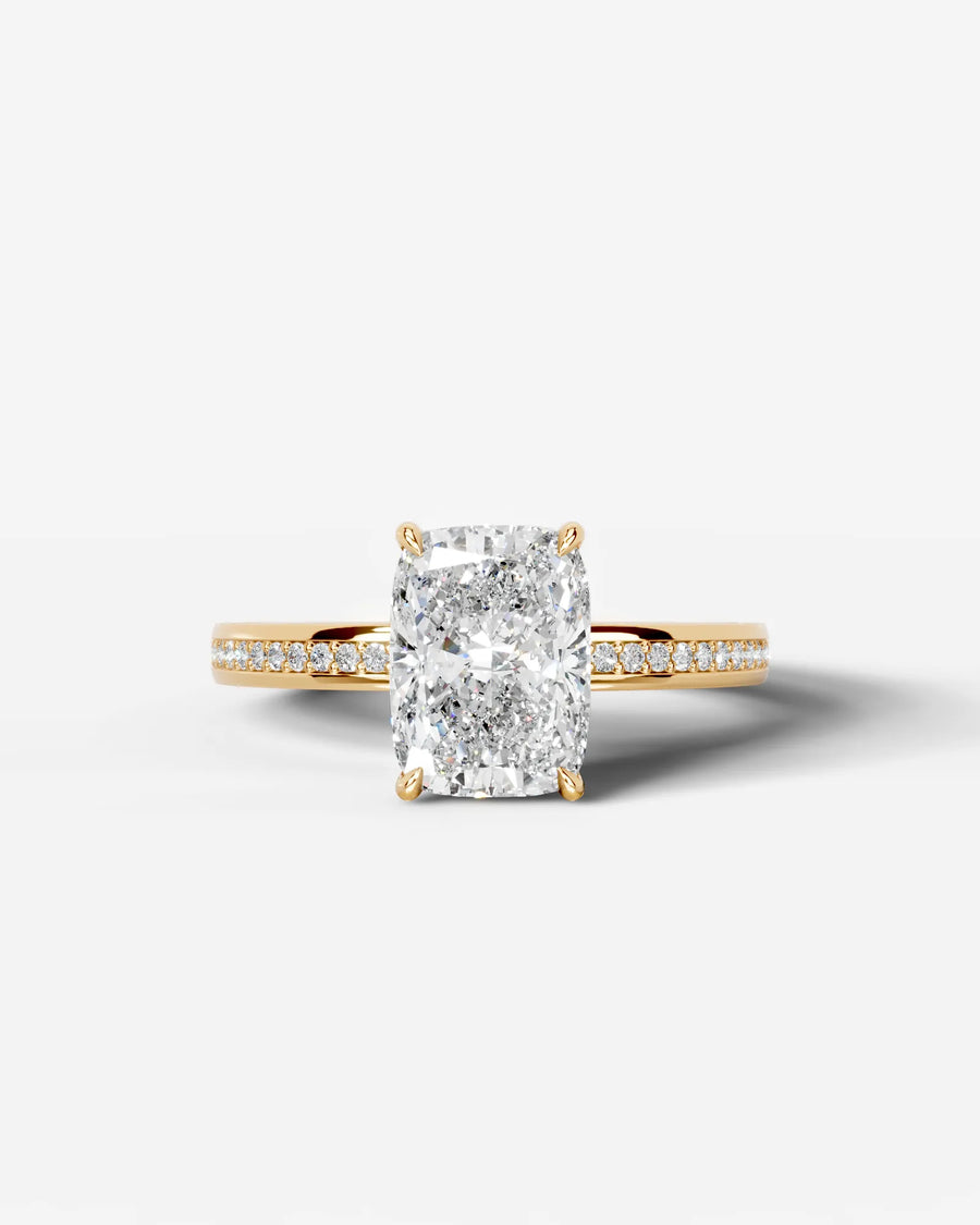 Pamela (Elongated Cushion) 18k Yellow Gold 001