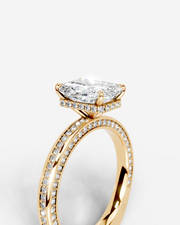 Pamela (Elongated Radiant) 14k Yellow Gold 003