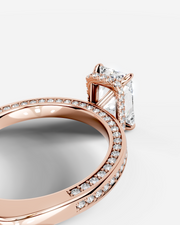 Pamela (Elongated Radiant) 14k Rose Gold 005