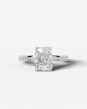 Pamela (Elongated Radiant) Platinum 001