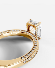 Pamela (Elongated Radiant) 14k Yellow Gold 005