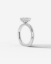 Pamela (Emerald) 14k White Gold 002