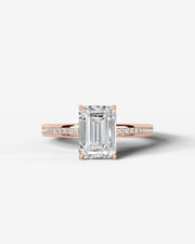 Pamela (Emerald) 14k Rose Gold 001