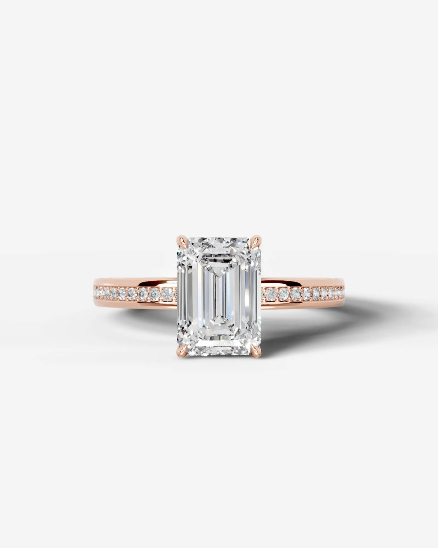 Pamela (Emerald) 14k Rose Gold 001