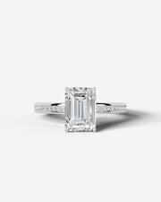 Pamela (Emerald) 18k White Gold 001