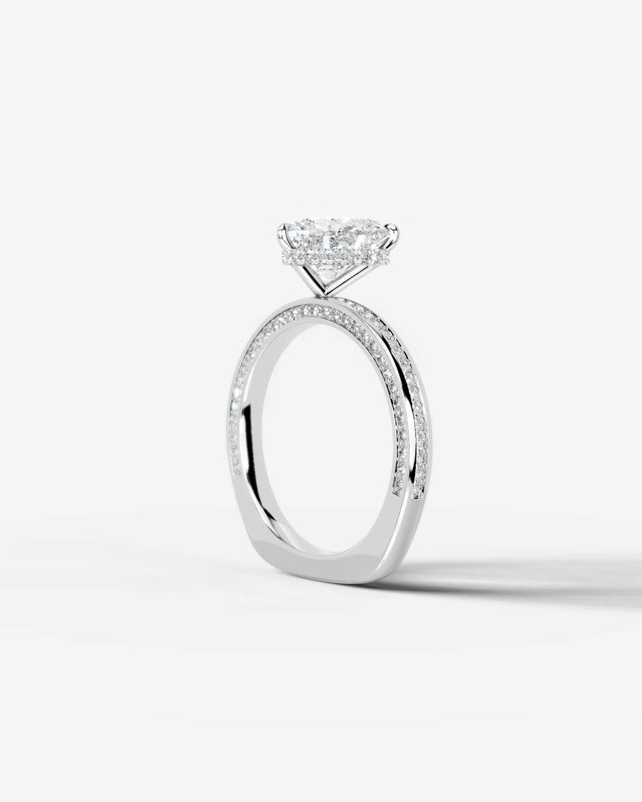 Pamela (Heart) 18k White Gold 002
