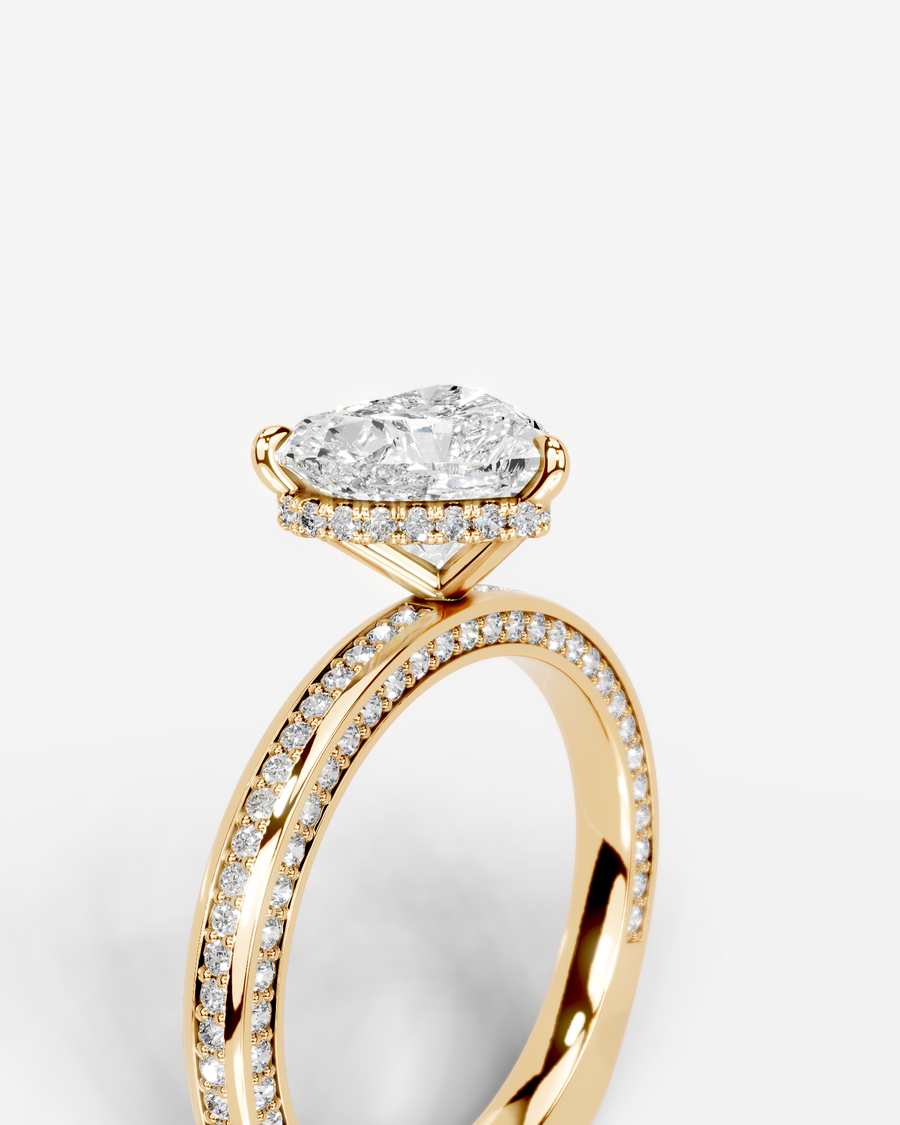 Pamela (Heart) 18k Yellow Gold 003