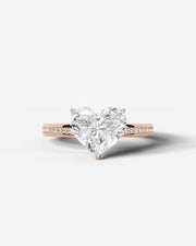 Pamela (Heart) 14k Rose Gold 001