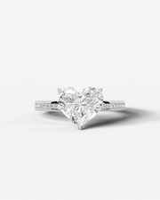 Pamela (Heart) 14k White Gold 001