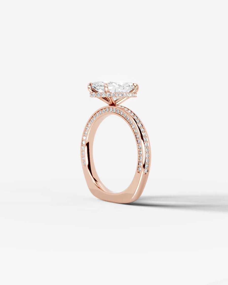 Pamela (Marquise) 14k Rose Gold 002