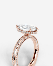 Pamela (Marquise) 14k Rose Gold 003