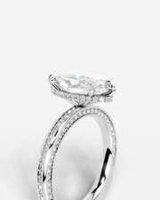 Pamela (Marquise) 14k White Gold 003