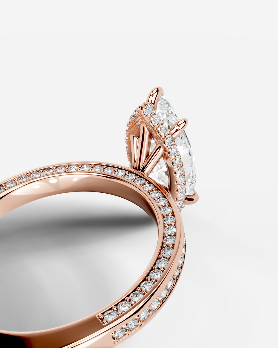 Pamela (Marquise) 14k Rose Gold 005