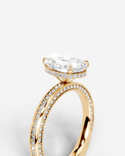 Pamela (Pear) 14k Yellow Gold 003