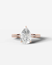 Pamela (Pear) 14k Rose Gold 001