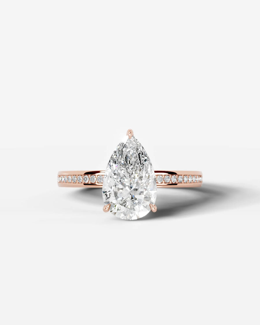 Pamela (Pear) 14k Rose Gold 001