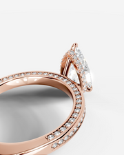 Pamela (Pear) 14k Rose Gold 005
