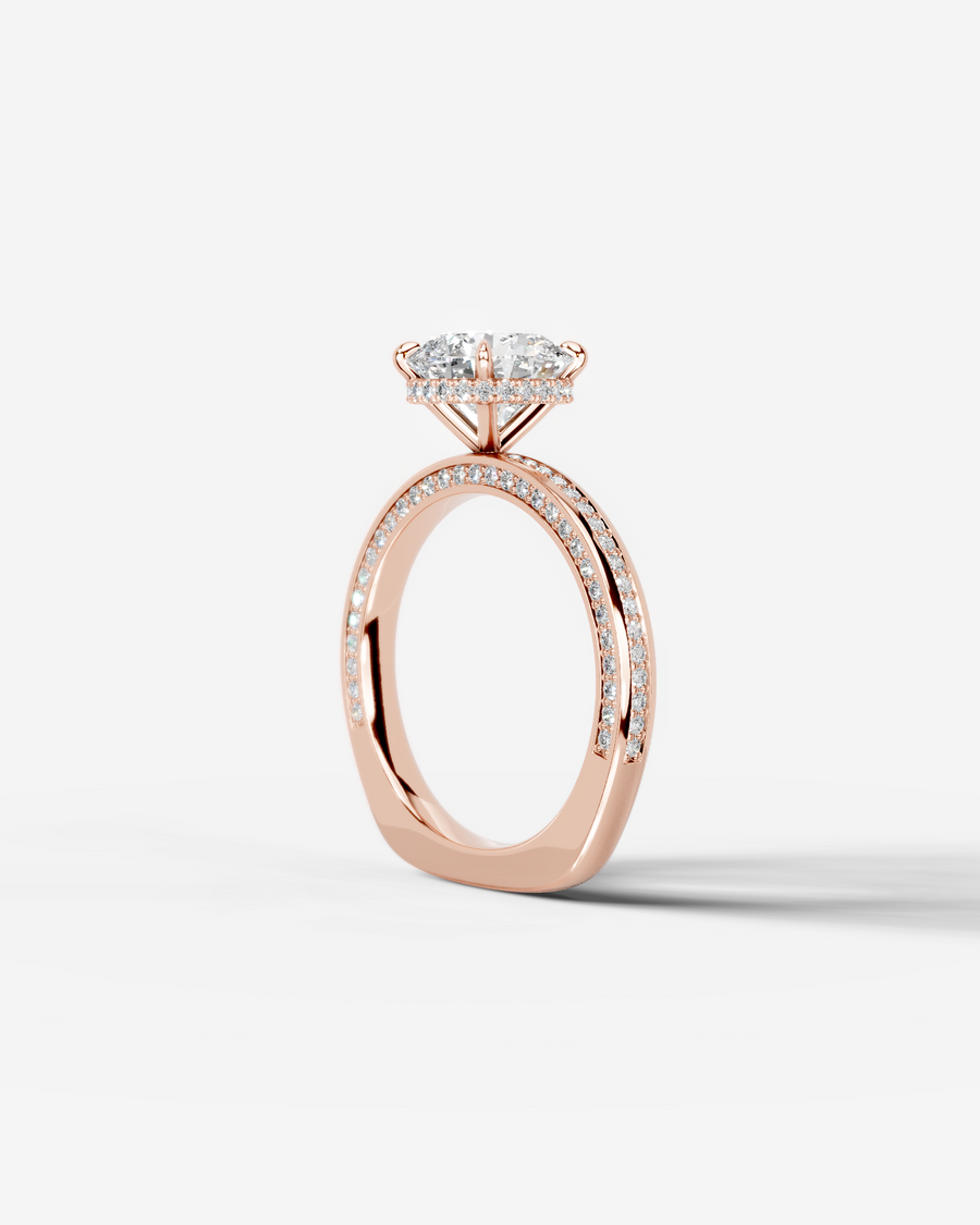 Pamela (Round) 14k Rose Gold 002