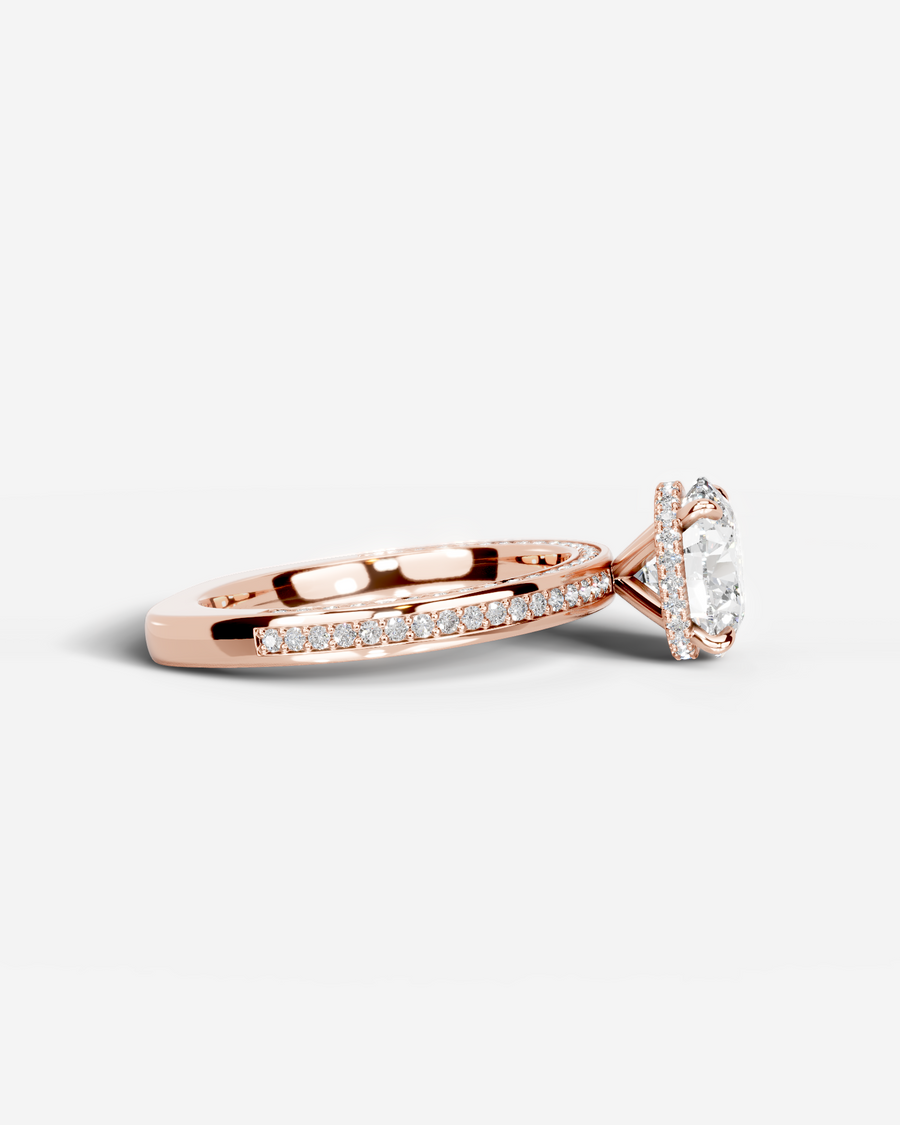 Pamela (Round) 14k Rose Gold 004