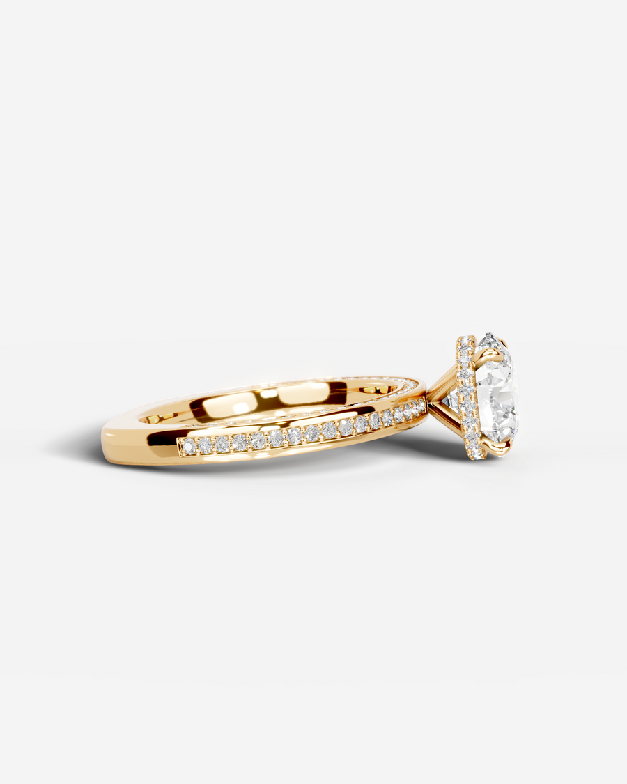 Pamela (Round) 14k Yellow Gold 004