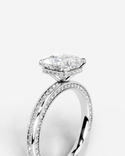 Pamela (Cushion) 14k White Gold 003