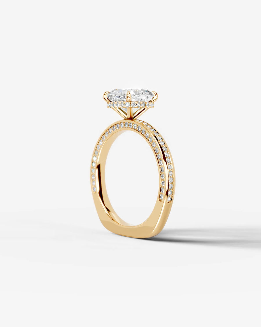 Pamela (Cushion) 14k Yellow Gold 002