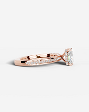 Pamela (Cushion) 14k Rose Gold 004