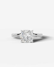 Pamela (Cushion) 18k White Gold 001