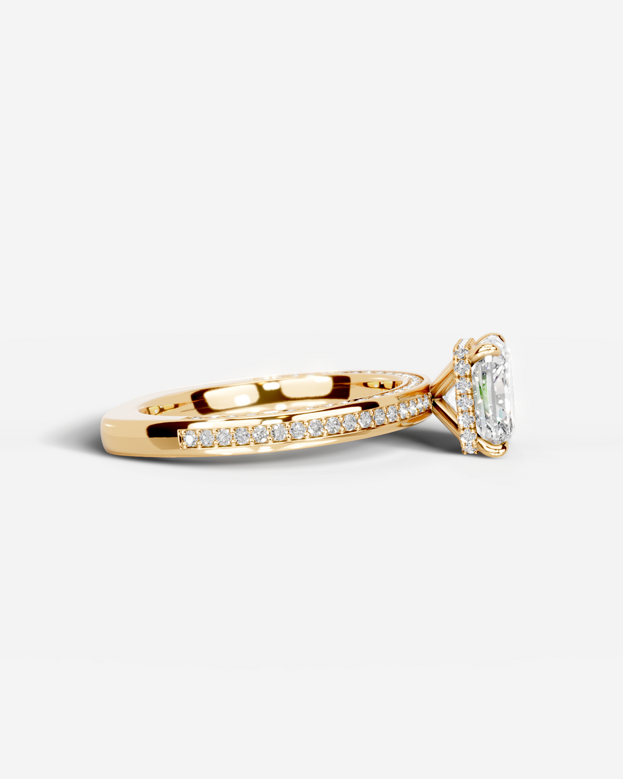 Pamela (Radiant) 18k Yellow Gold 004