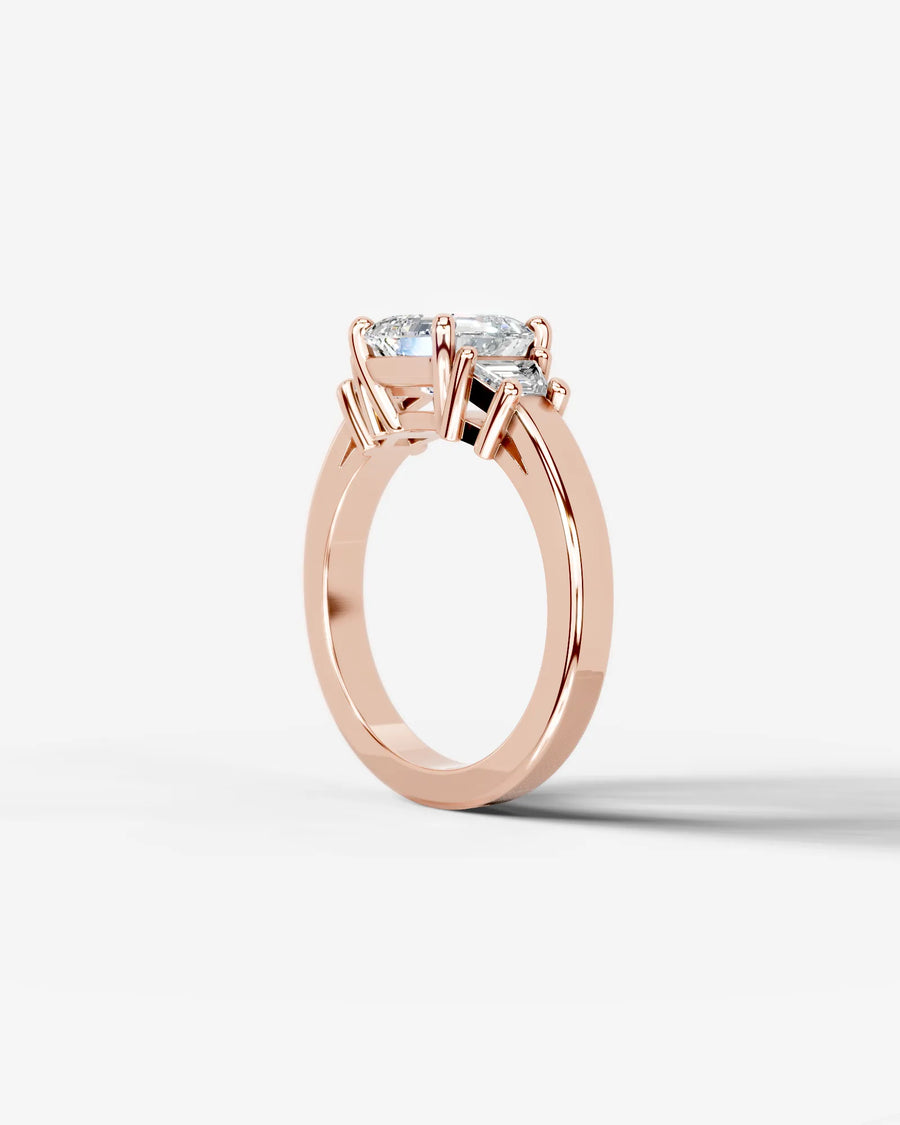 Selena (Asscher) 14k Rose Gold 004