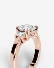 Selena (Asscher) 14k Rose Gold 005