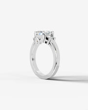 Selena (Asscher) 18k White Gold 004