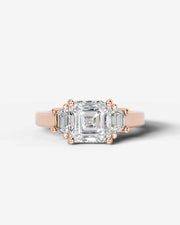 Selena (Asscher) 14k Rose Gold 001