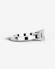Selena (Asscher) 18k White Gold 003