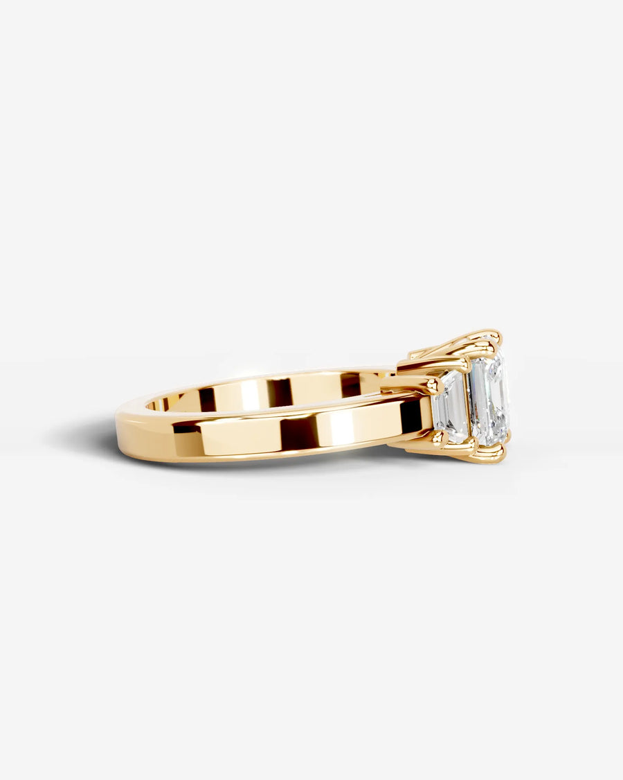 Selena (Asscher) 14k Yellow Gold 003