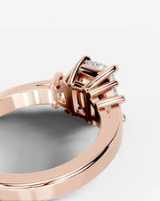 Selena (Elongated Cushion) 14k Rose Gold 002