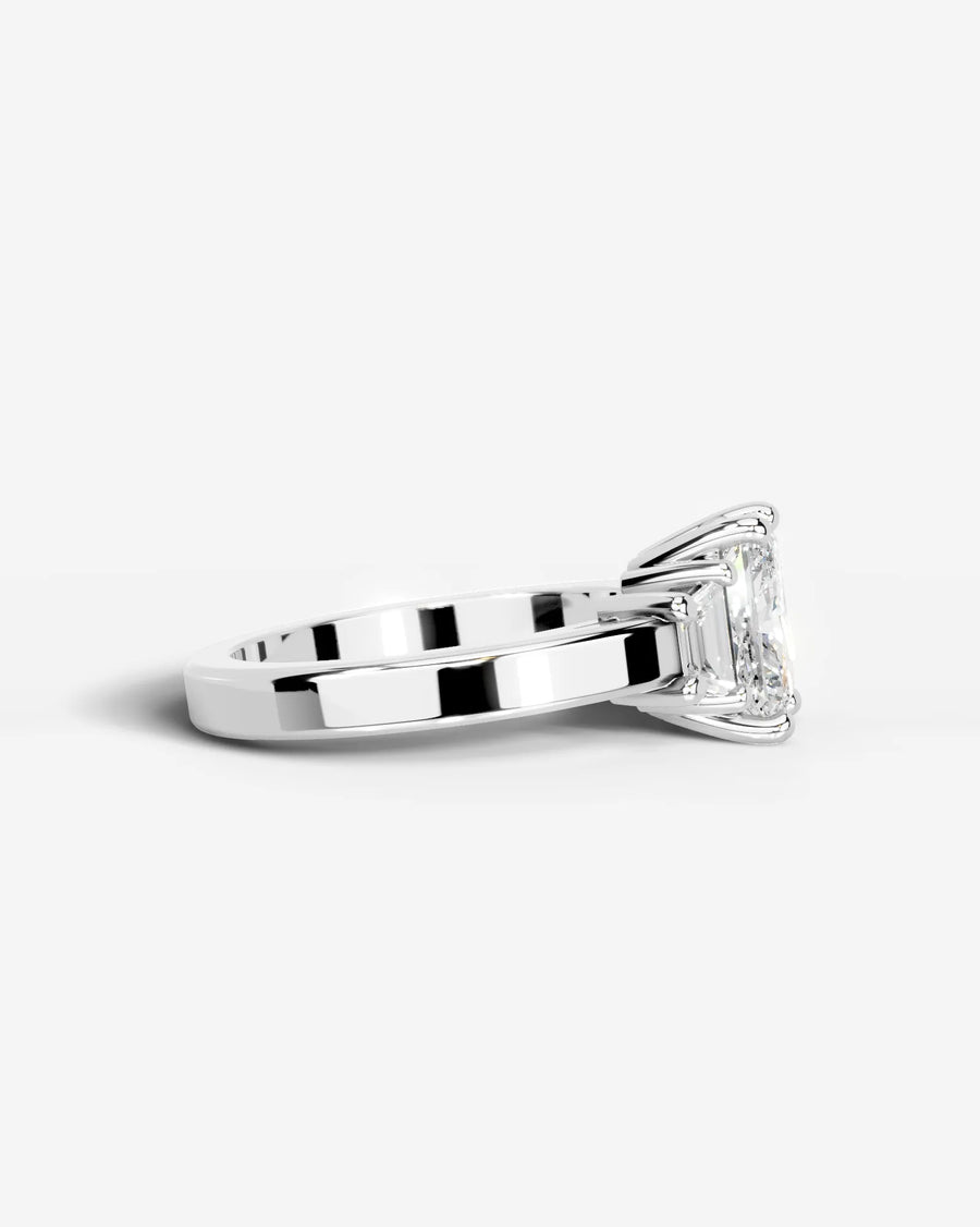 Selena (Elongated Radiant) Platinum 003