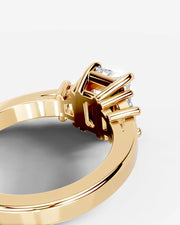 Selena (Elongated Radiant) 18k Yellow Gold 002