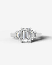 Selena (Emerald) 14k White Gold 001