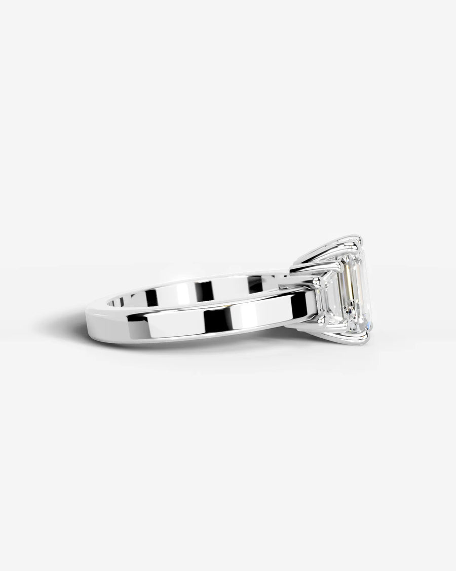 Selena (Emerald) 14k White Gold 003