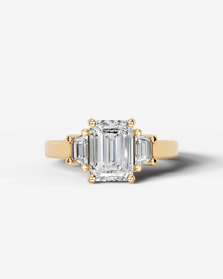 Selena (Emerald) 18k Yellow Gold 001