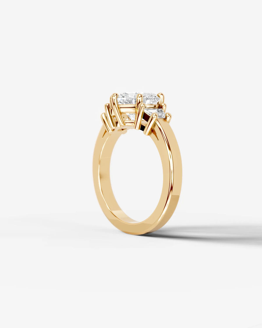 Selena (Heart) 18k Yellow Gold 004