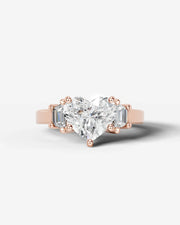 Selena (Heart) 14k Rose Gold 001