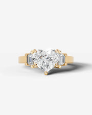 Selena (Heart) 14k Yellow Gold 001