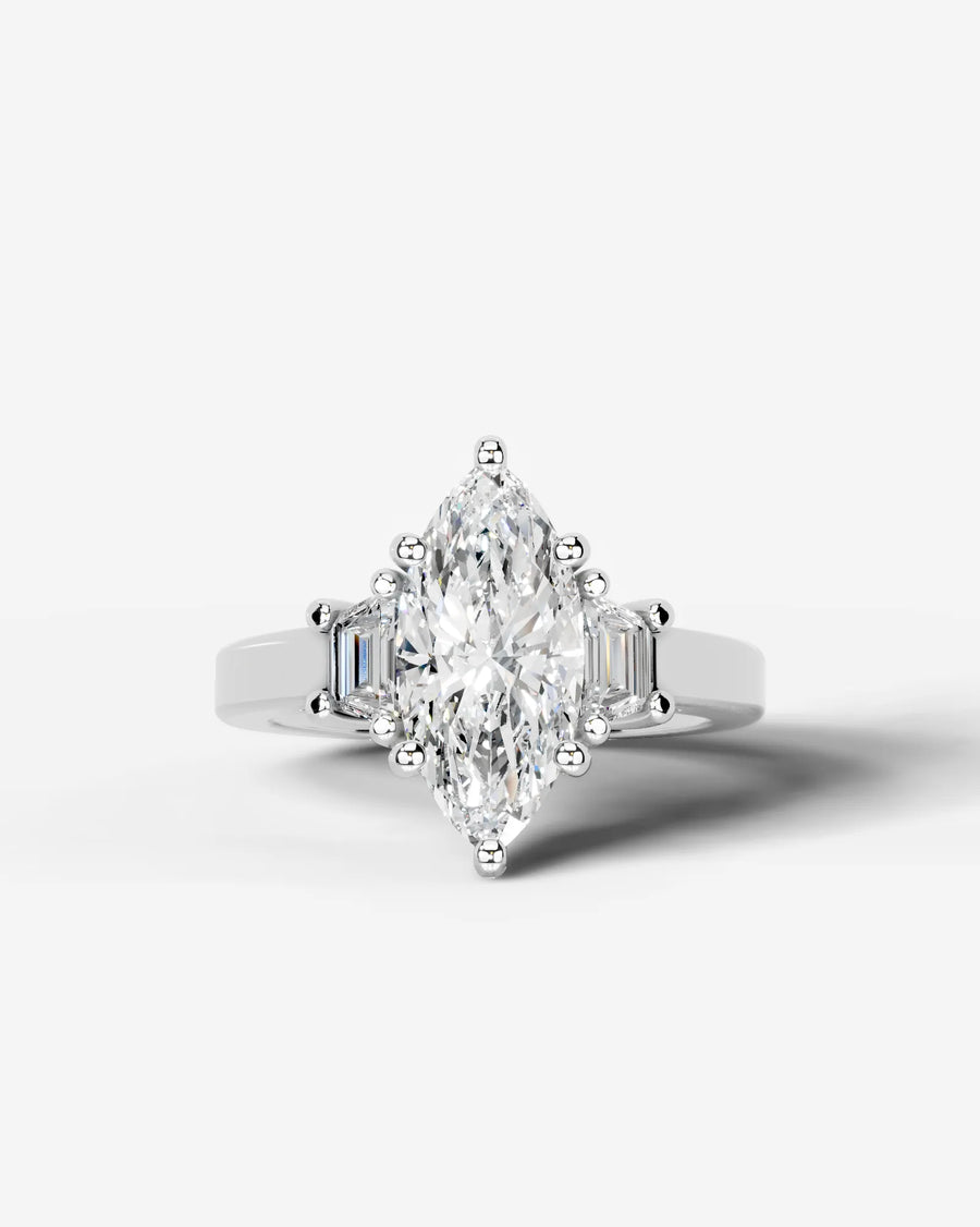 Selena (Marquise) Platinum 001