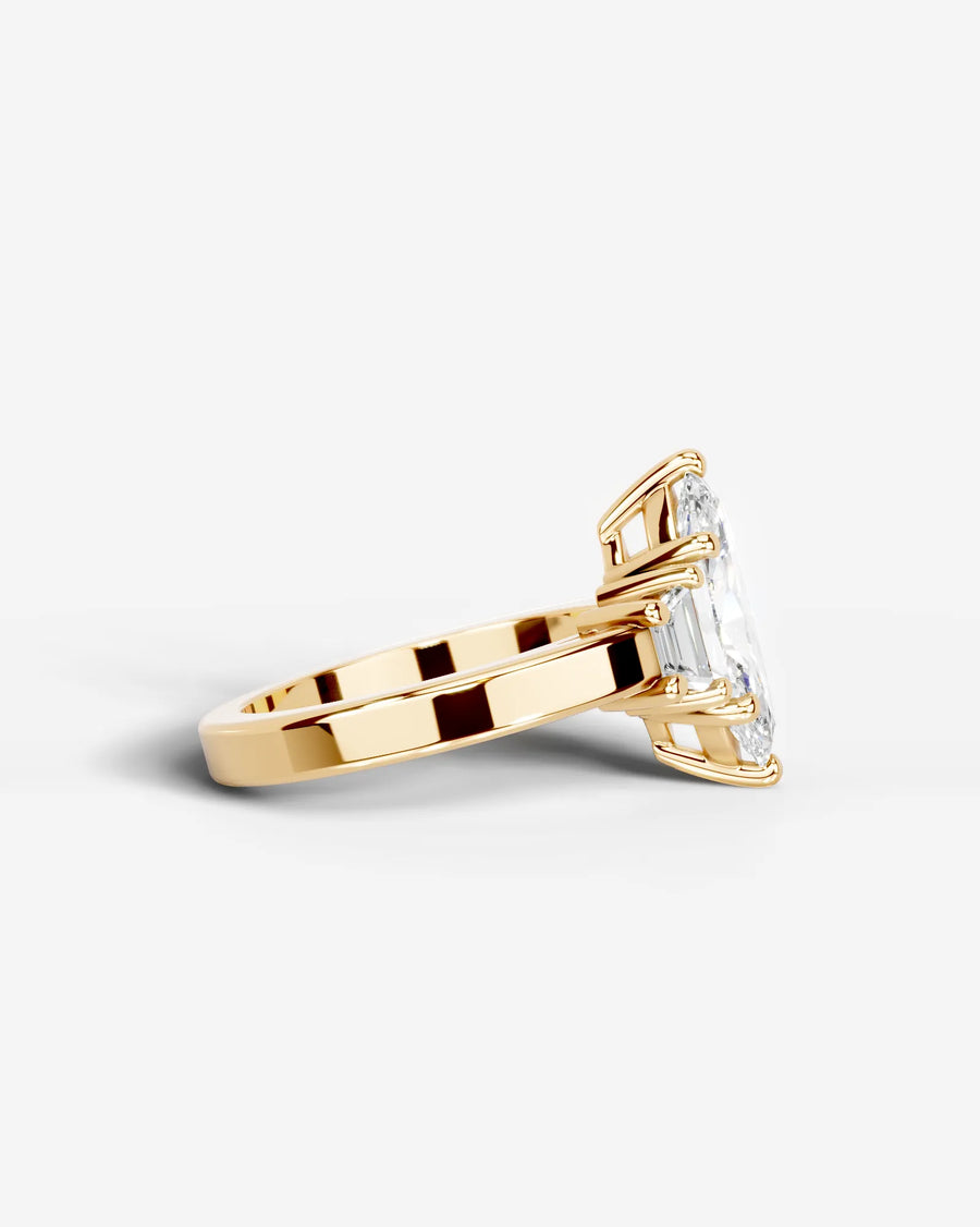 Selena (Marquise) 14k Yellow Gold 003