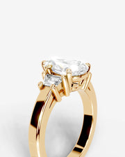 Selena (Pear) 14k Yellow Gold 005